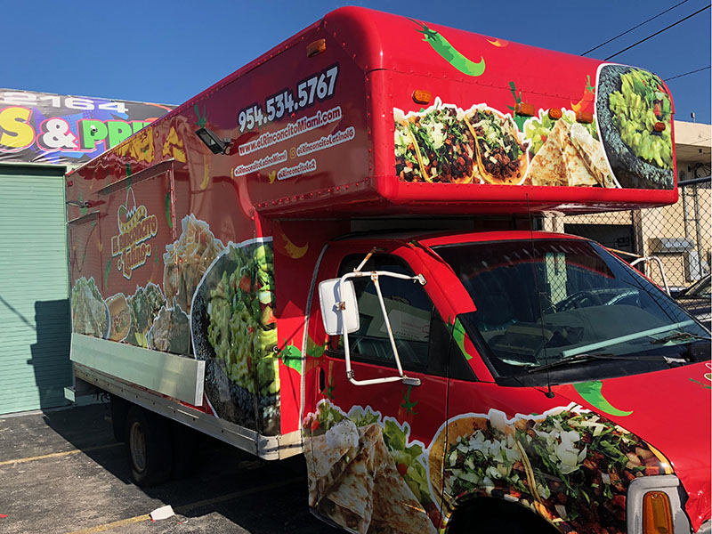 Food Truck Full Color Wrap 2