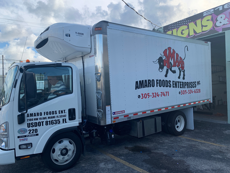 Amaro Truck Wrapping1