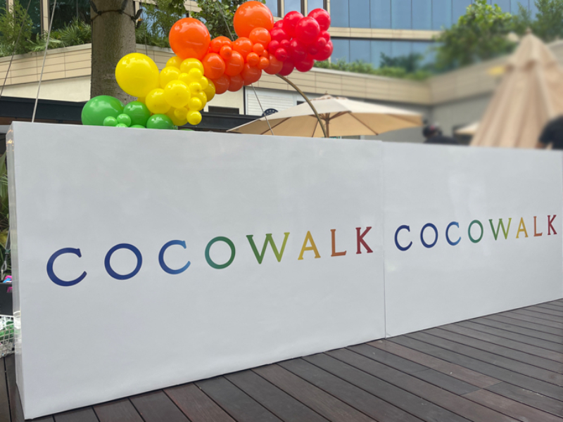 Cocowalk Acrylic Sign 1