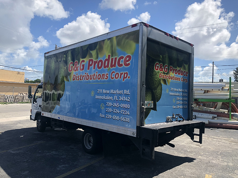 Gg Produce Box Truck Full Wrap 1