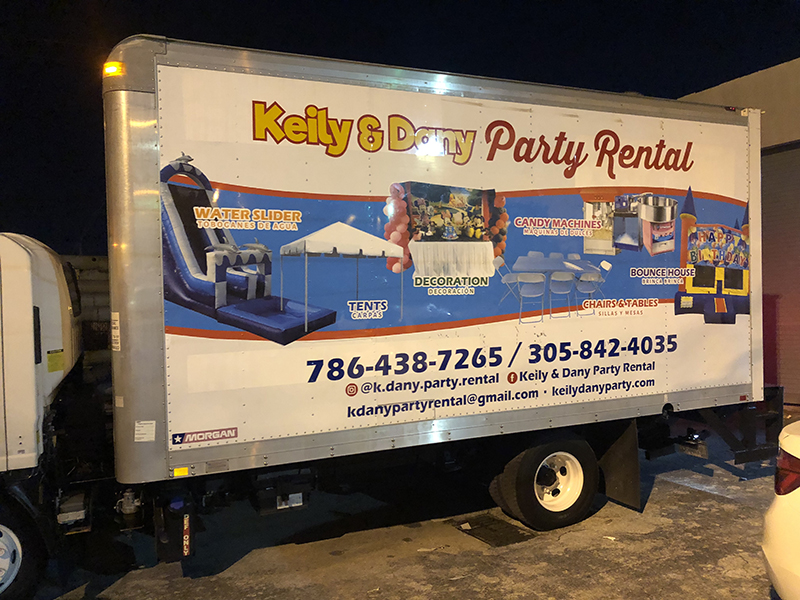 Keily Dani Party Rental Box Truck 1