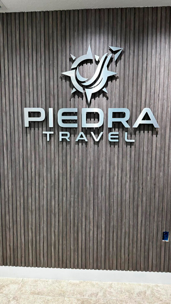 Piedra Travel 3D Letters 3