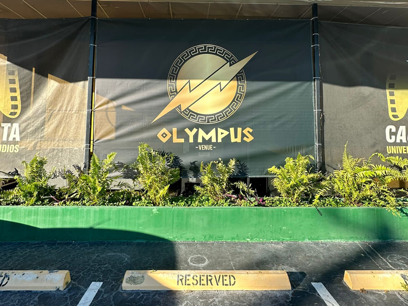 Olympus Banner Sign